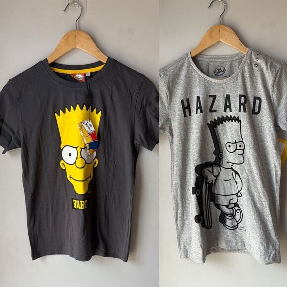 NWT 2 Simpsons Kids Tees - Picture 1 of 9